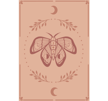 Boho Butterfly poster - TenStickers