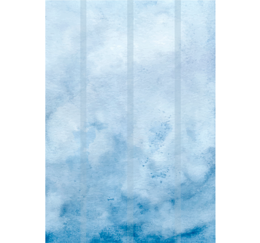 Blue paint abstract wall decor - TenStickers