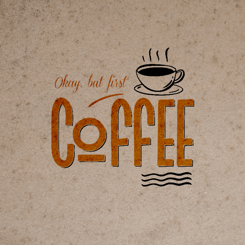 Charming retro quote kitchen poster - TenStickers