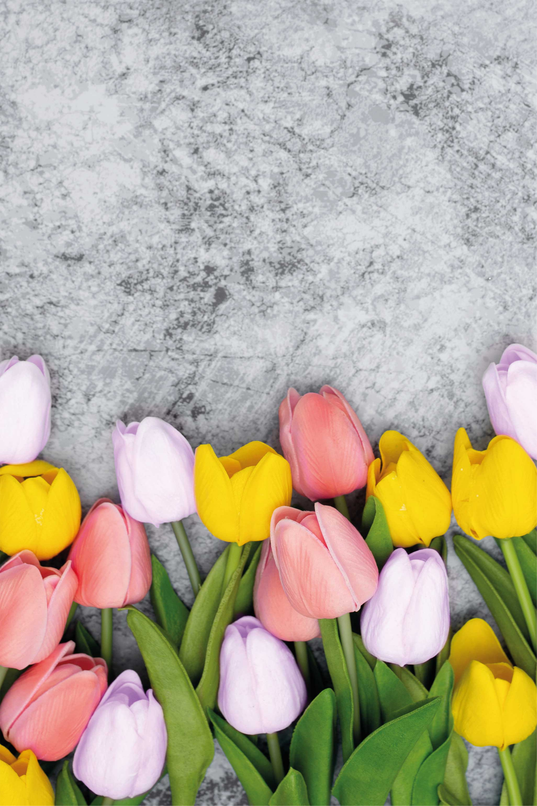 Kitchen poster featuring similar tulip flowers - TenStickers