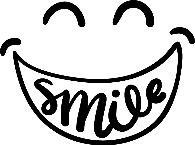 Office poster smile - TenStickers