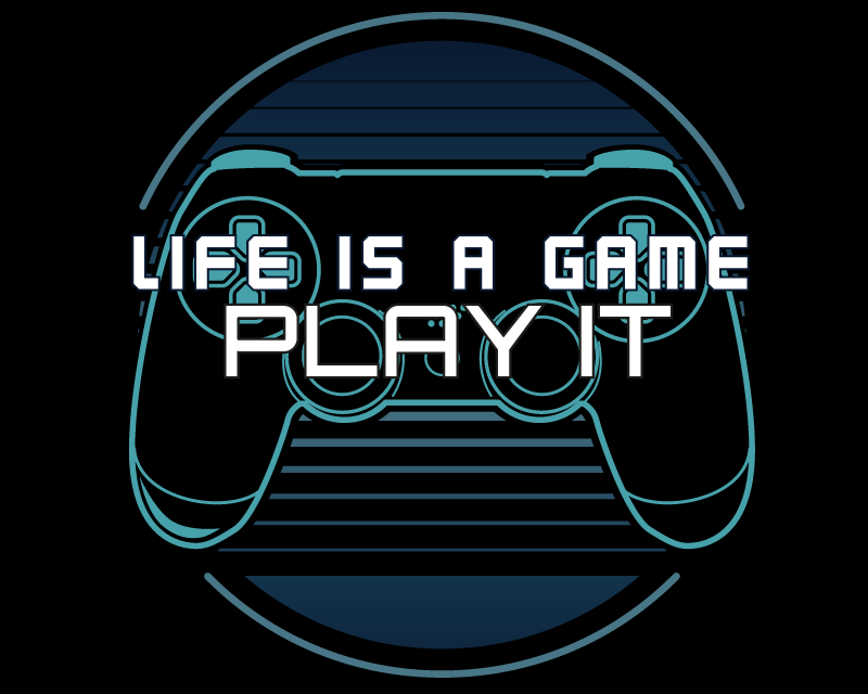 Video game poster life is a game - TenStickers
