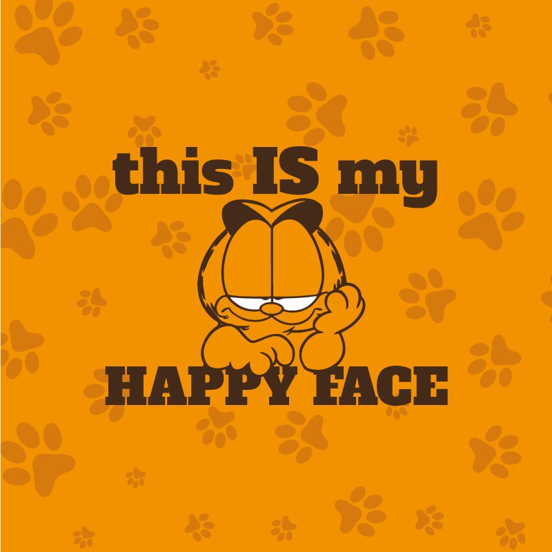This is my happy face poster for teenager - TenStickers