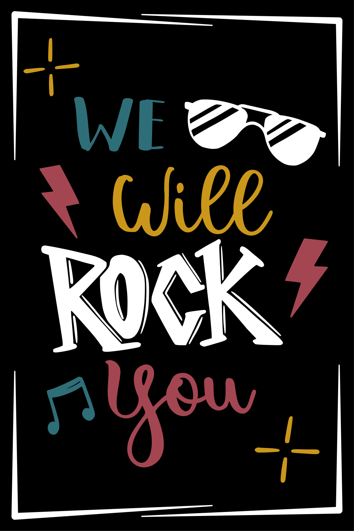 Rock your spirit poster for teenager - TenStickers