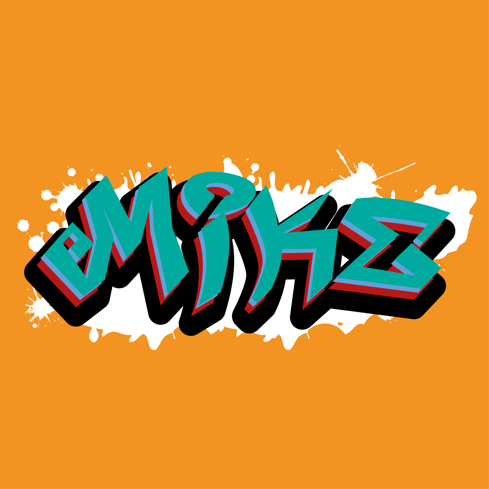 Customisable poster stylish lettering art - TenStickers