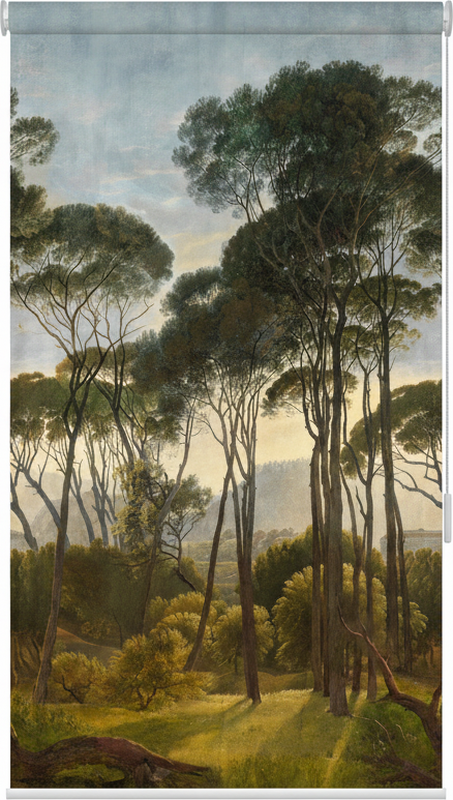 Tree poster with soft tropical palms - TenStickers