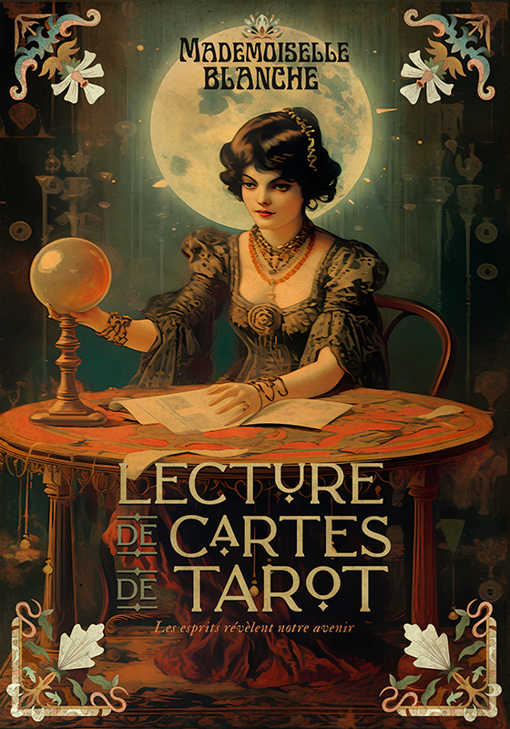 Vintage poster tarot readings - TenStickers