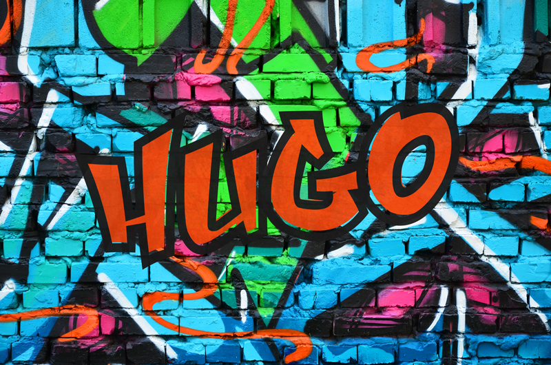 Personalised graffiti art poster - TenStickers