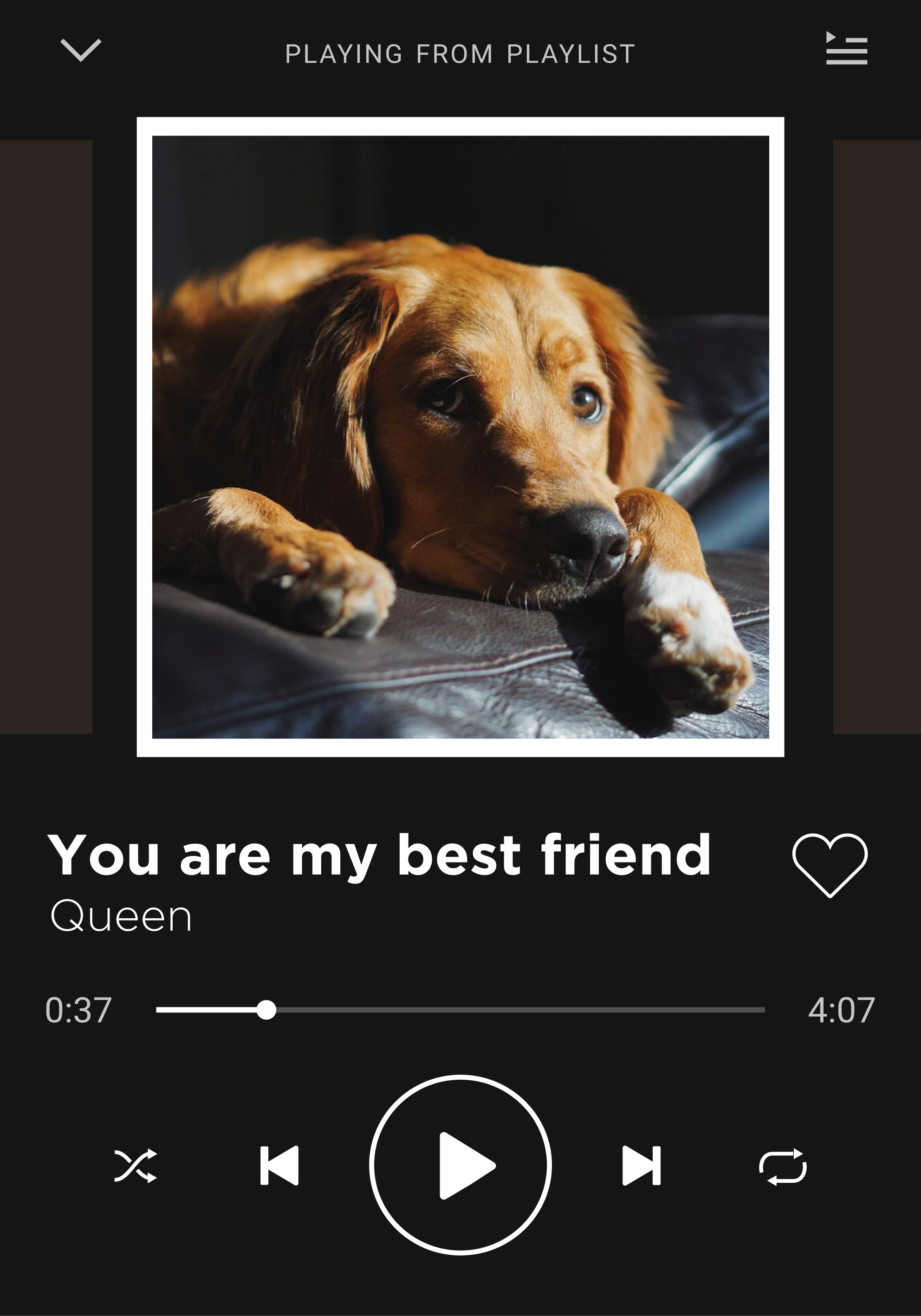 Customisable Music Player Poster - TenStickers