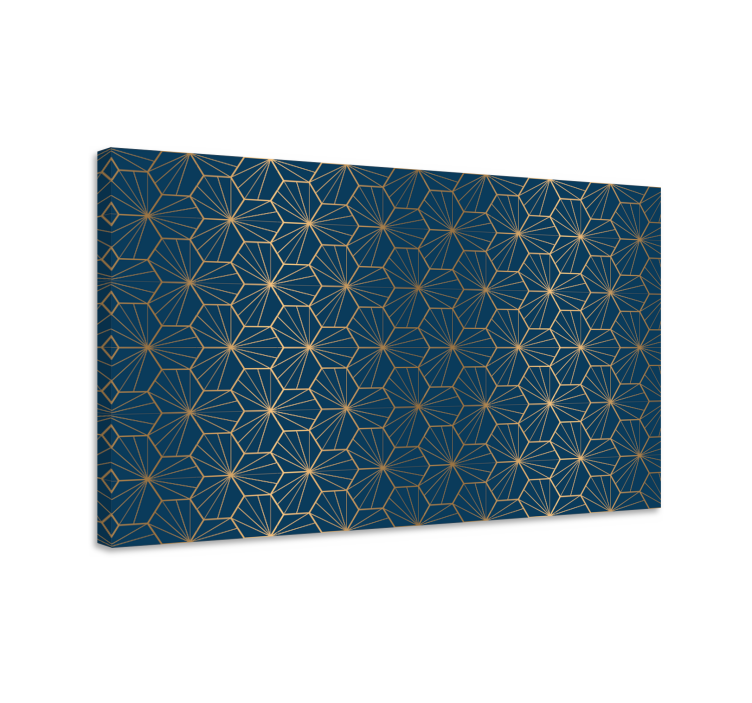 Geometric canvas geometric pattern canvas - TenStickers