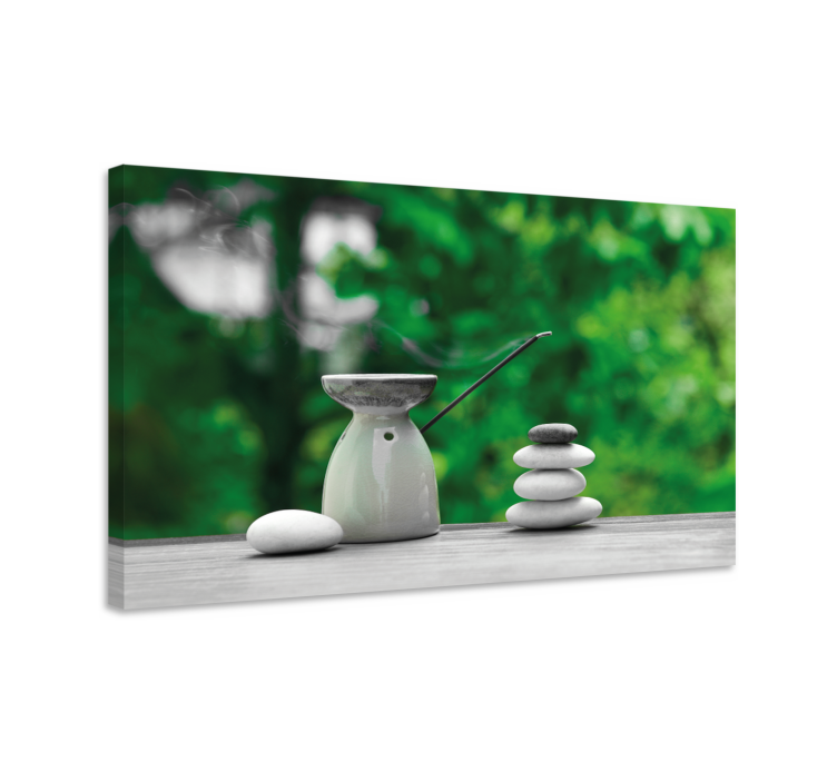 Zen canvas art zen stone composition - TenStickers