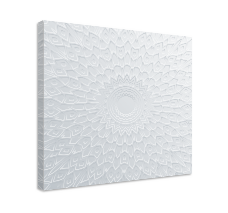 Abstract wall art intricate circular design - TenStickers