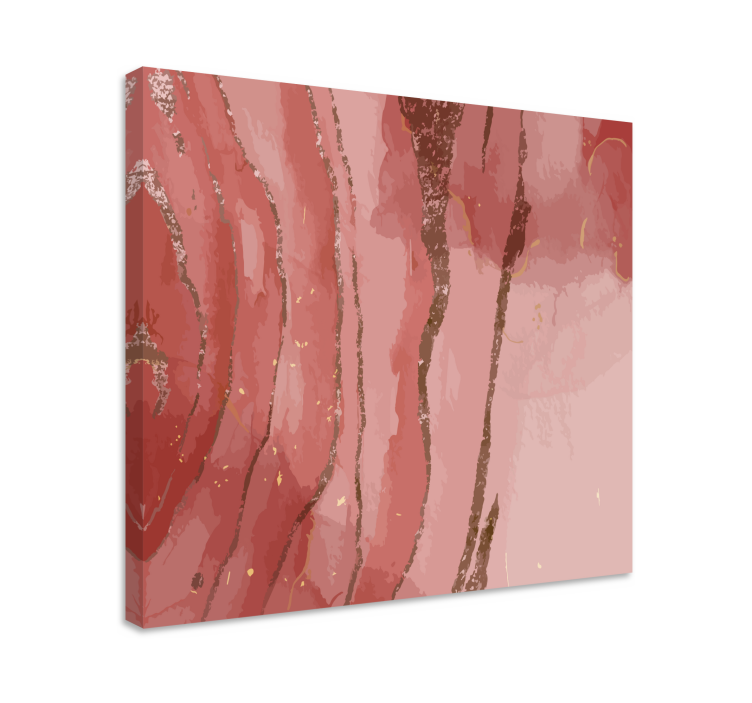 Fluid Rose Patterns abstract wall art  - TenStickers