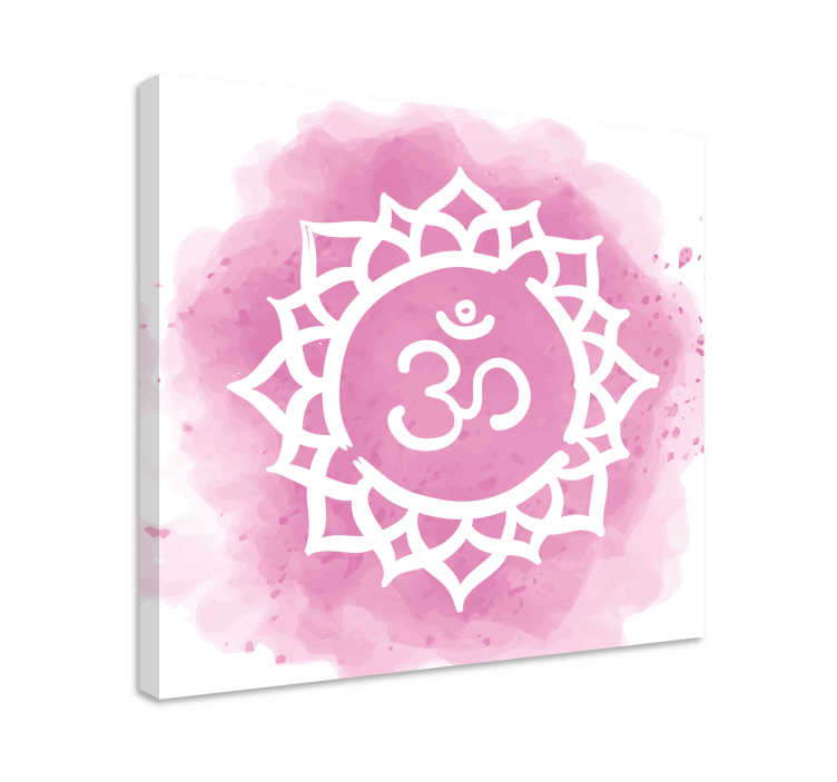 Buddha wall art om mandala design - TenStickers