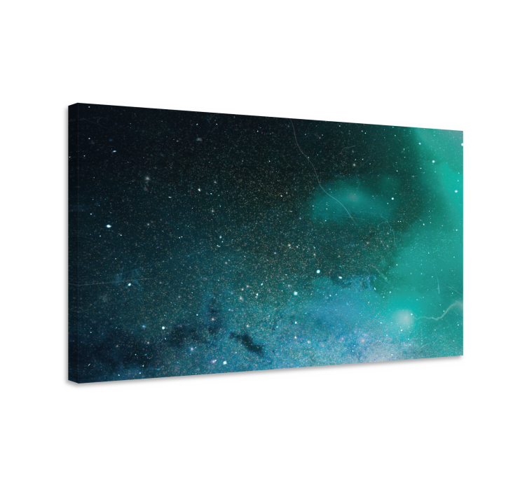 Abstract wall art starry celestial scene - TenStickers