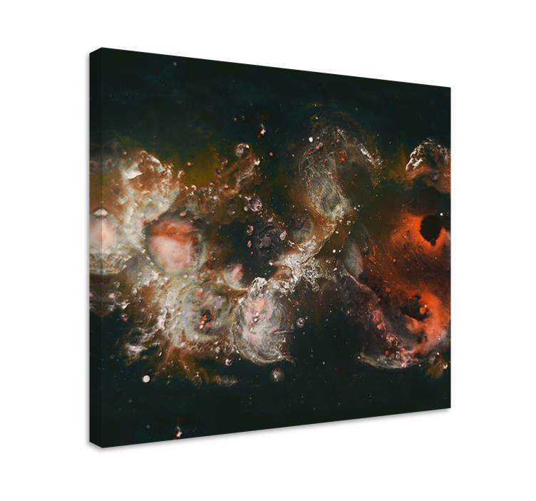 Abstract wall art cosmic motion - TenStickers