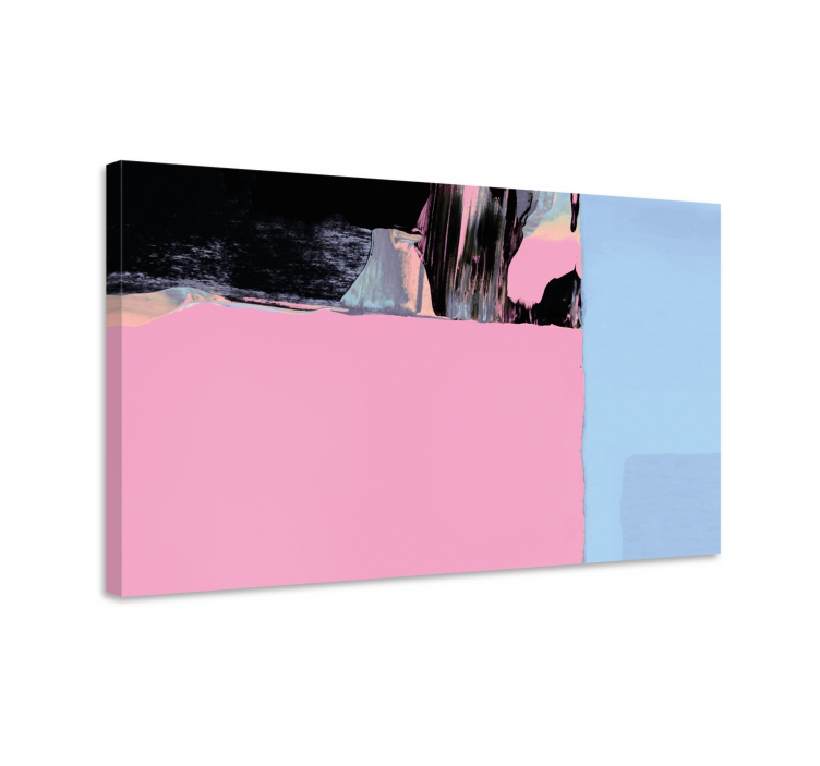 Abstract wall art abstract color segments - TenStickers