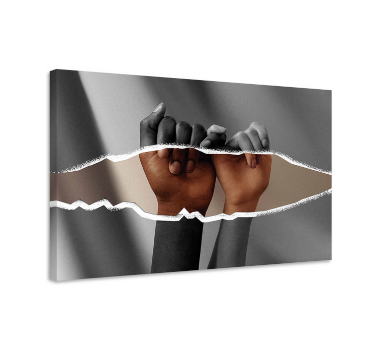 People canvas united in harmony - TenStickers