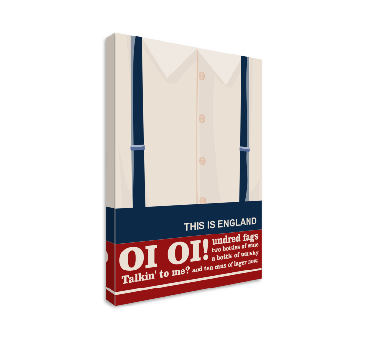 Minimalist Mod Culture quote canvas - TenStickers