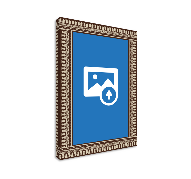 Bohemia canvas with custom photo - TenStickers