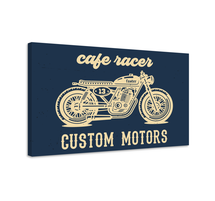 Cafe racer vintage wall prints - TenStickers