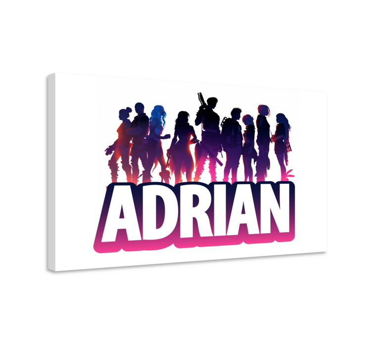 epic characters video game canvas art - TenStickers