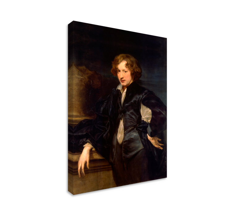 Van Dyck's self portrait canvas art - TenStickers