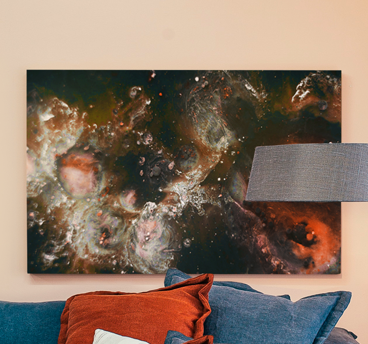Abstract wall art cosmic motion - TenStickers