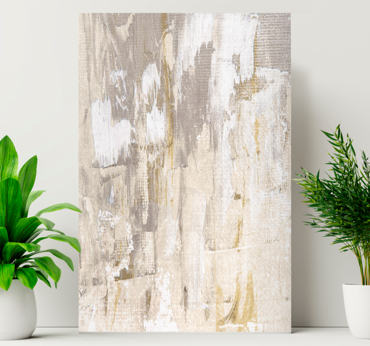 Abstract wall art modern textured canvas - TenStickers