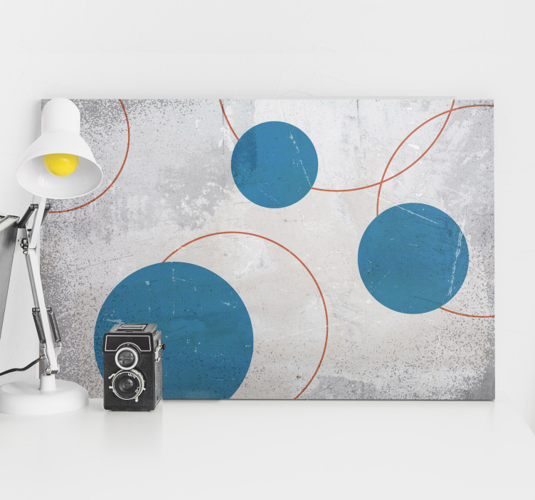 Brutalism design canvas art prints - TenStickers