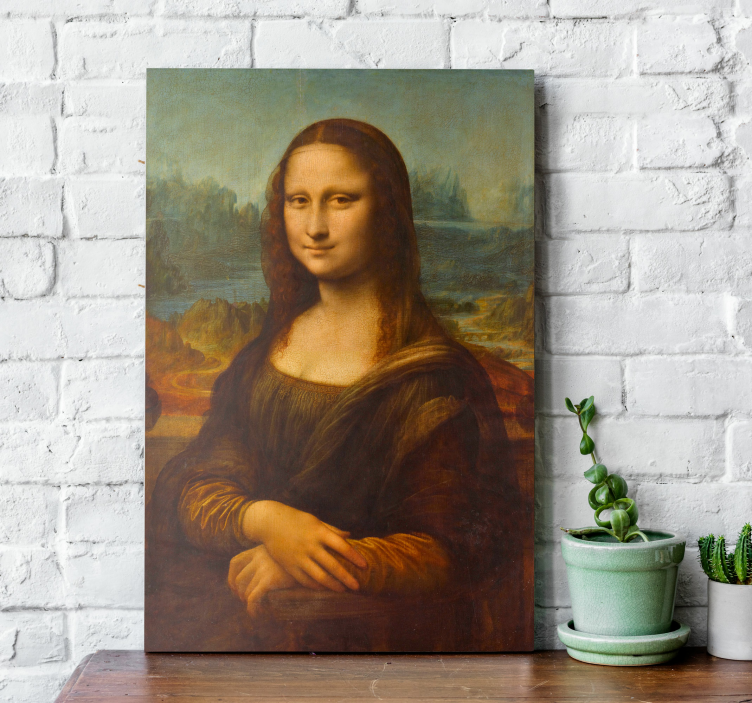 Da Vinci's Mona Lisa canvas art - TenStickers