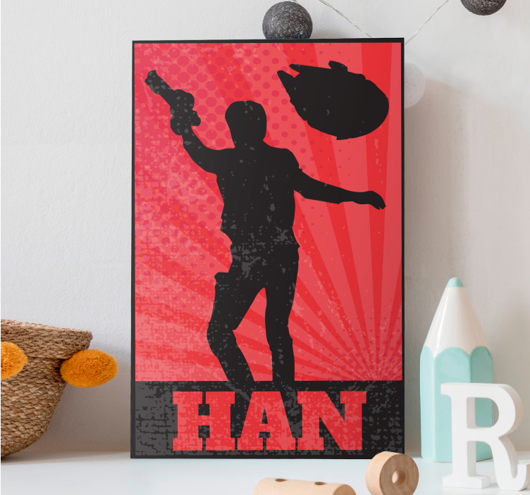 Design movie character character canvas prints - TenStickers