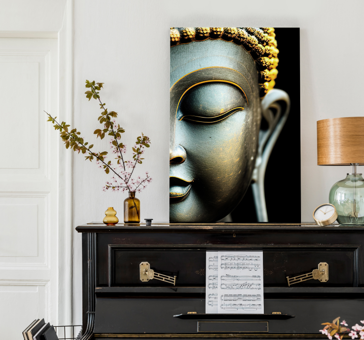 Zen Buddha relaxing wall decoration art - TenStickers