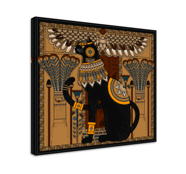 Elephant wallart ancient egyptian cat wall decor - TenStickers