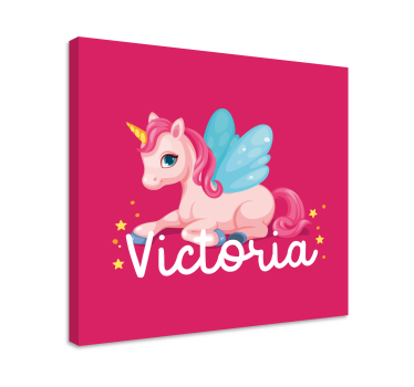 Unicorn pictures framed cute fantasy creature - TenStickers