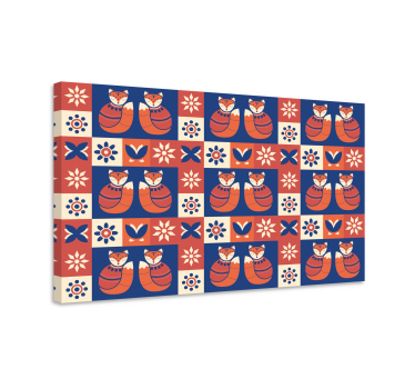 Cat wall art friendly feline design - TenStickers