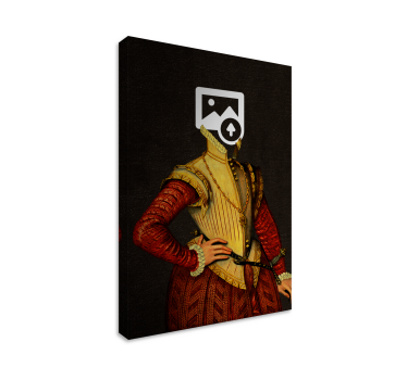 Aristocrat dog canvas pictures - TenStickers