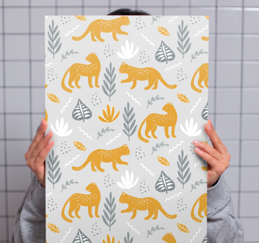 Dog wall art playful animal design - TenStickers