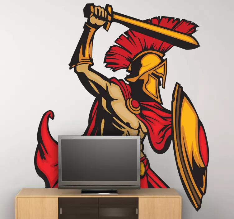 300 Leonidas Wall Decal - TenStickers