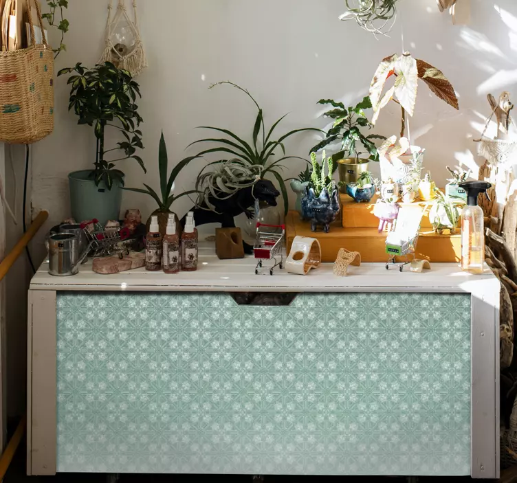 Aztec Boho pattern furniture sticker - TenStickers