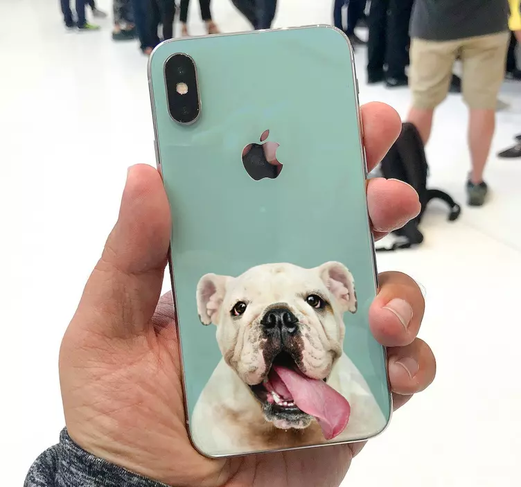 Personalized sticker iPhone - TenStickers