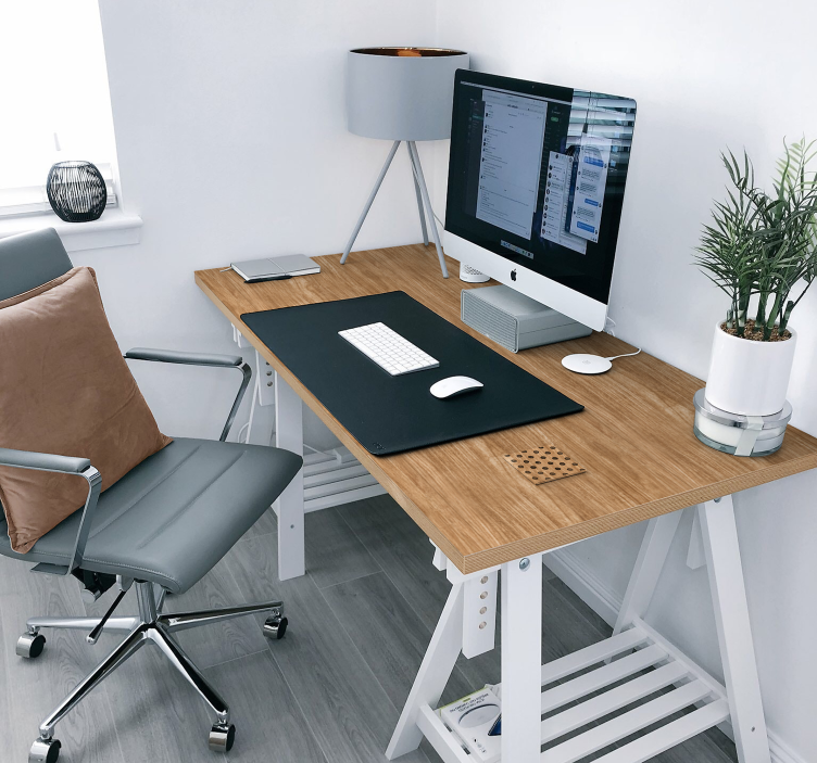 Wood Veins Furniture Sticker - TenStickers