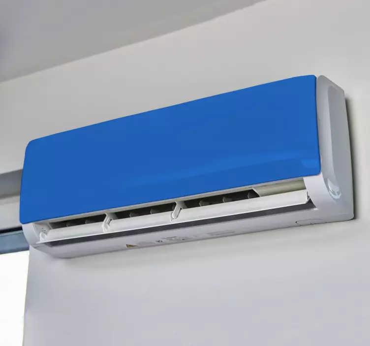 Colored air conditioner vinyl sticker - TenStickers