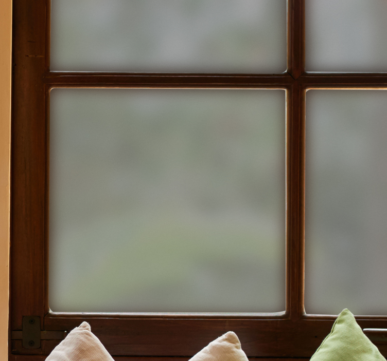 Plain translucent window sticker - TenStickers