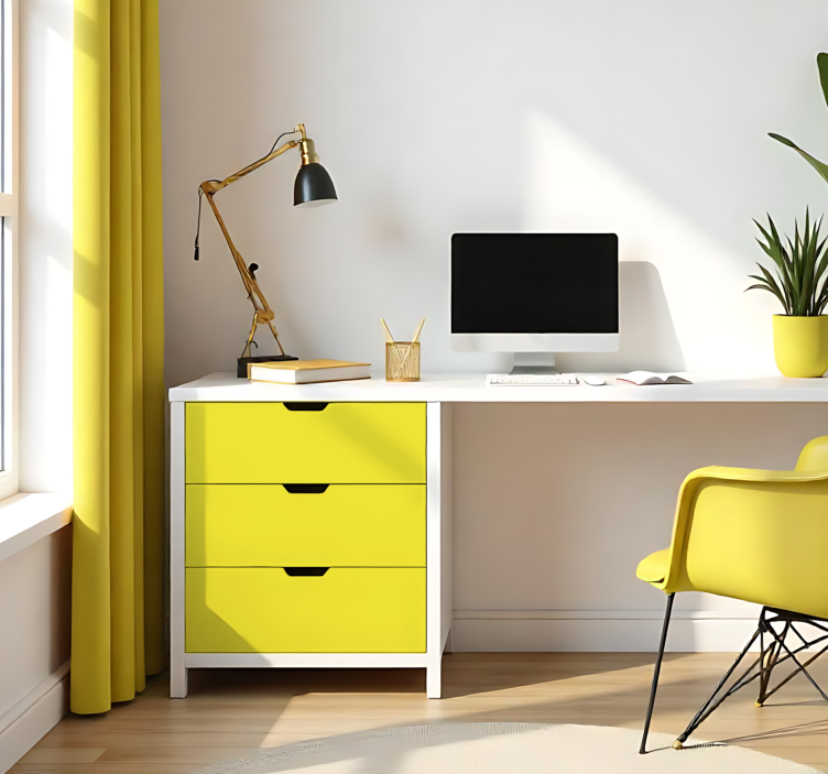 Vinyl Wrap - Matte Light Yellow - TenStickers