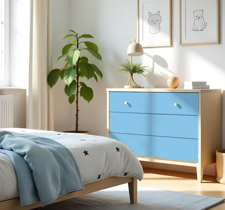 Vinyl Wrap - Sky Blue - TenStickers