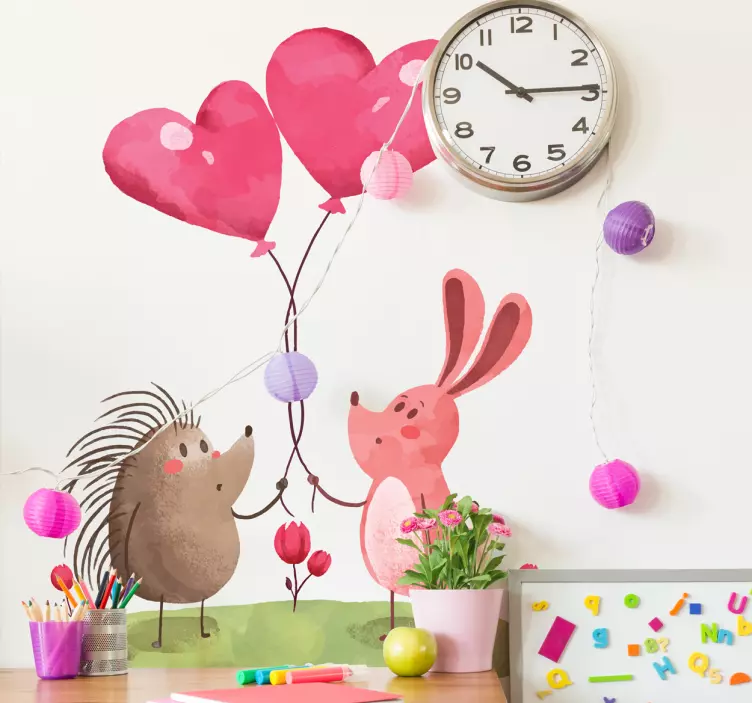 Adorable Animal Companions petsticker - TenStickers