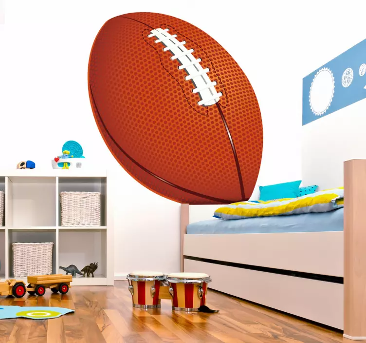 American Football Wall Sticker - TenStickers