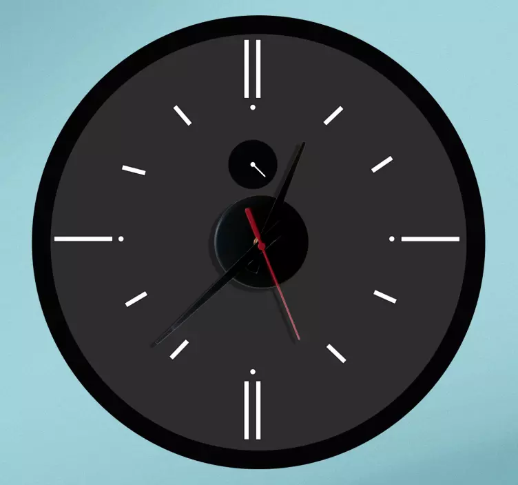 Analog stick on wall clock - TenStickers