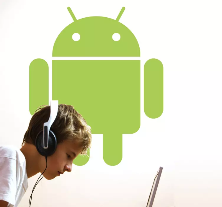 Android Logo Decal - TenStickers